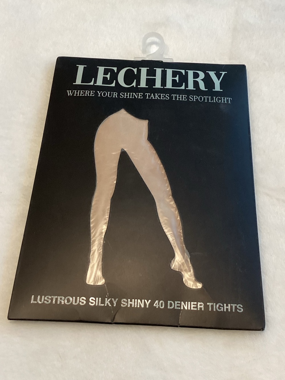 Lechery Medium Lustrous Silken Shiny 40 Denier Tights Anthropologie New Neutral